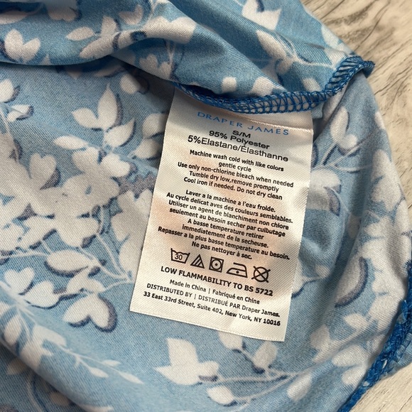 Draper James Blue Dress Size S/M - Picture 3 of 3